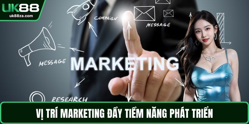 Tuyển dụng UK88 3 Vị trí marketing đầy tiềm năng phát triển